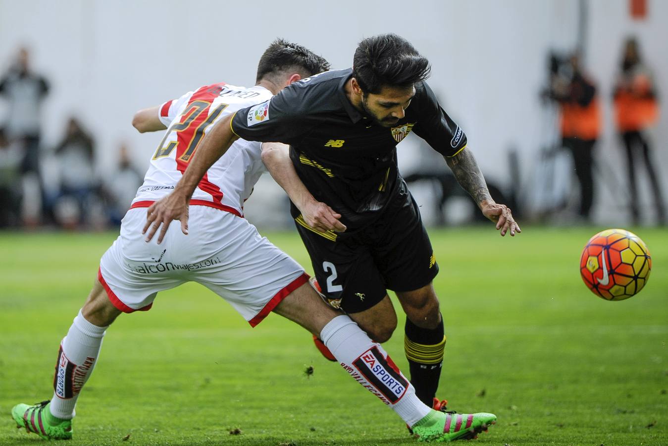 El empate del Rayo Vallecano y el Sevilla FC, en imágenes (2-2)