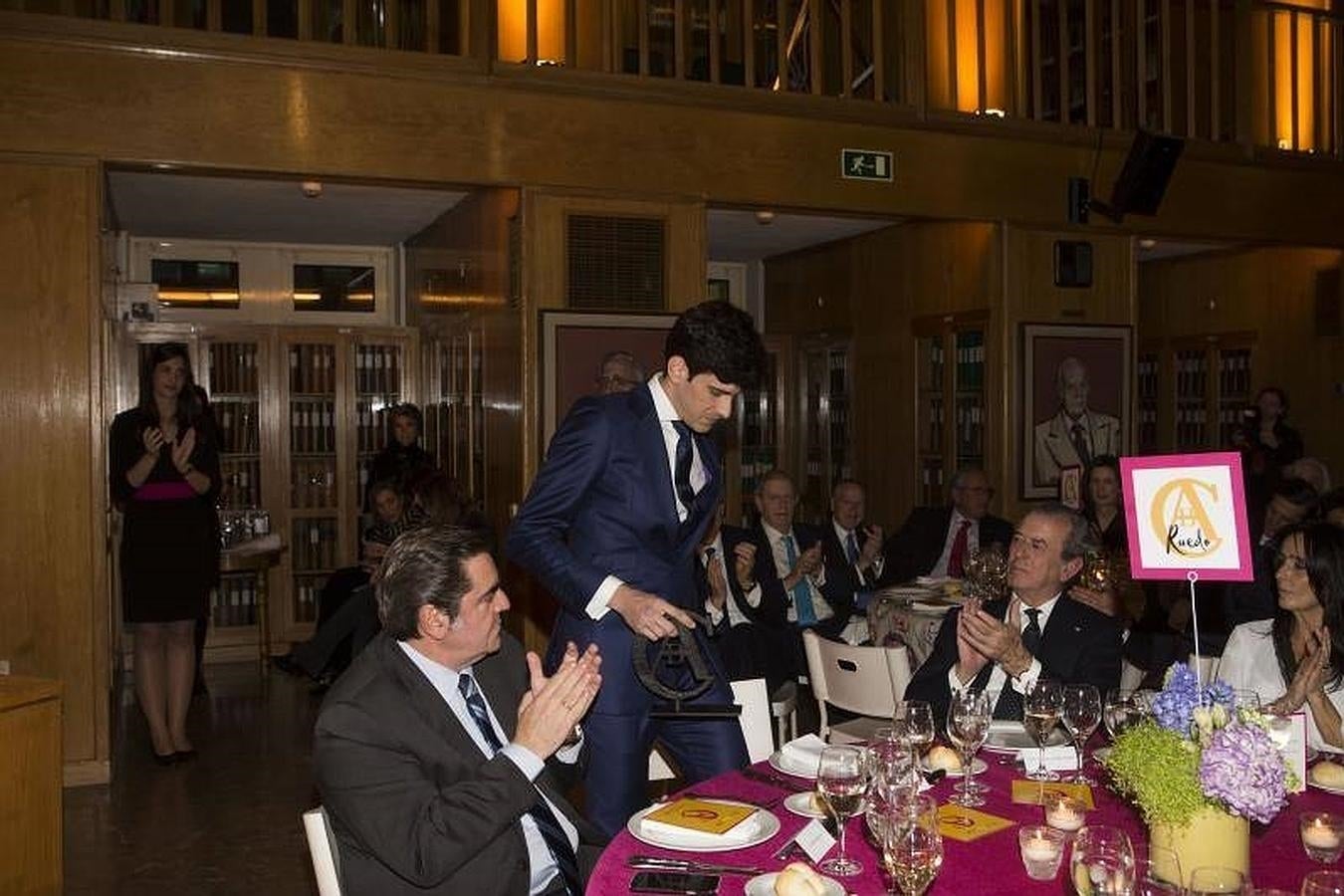 Alberto López Simón, uno de los galardonados en el VIII Premio Taurino de ABC