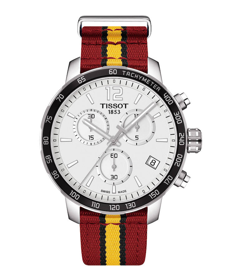 Tissot traslada los colores de la NBA a la muñeca