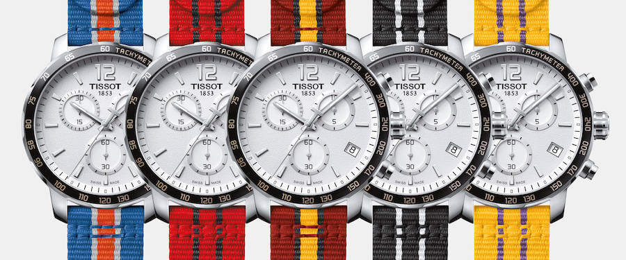 Tissot traslada los colores de la NBA a la muñeca