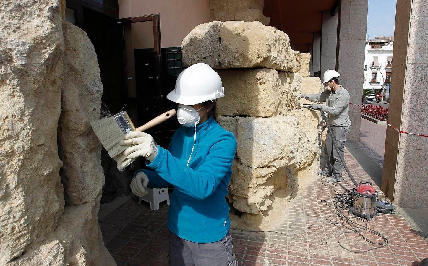 Restauración de la fachada del Ayuntamiento