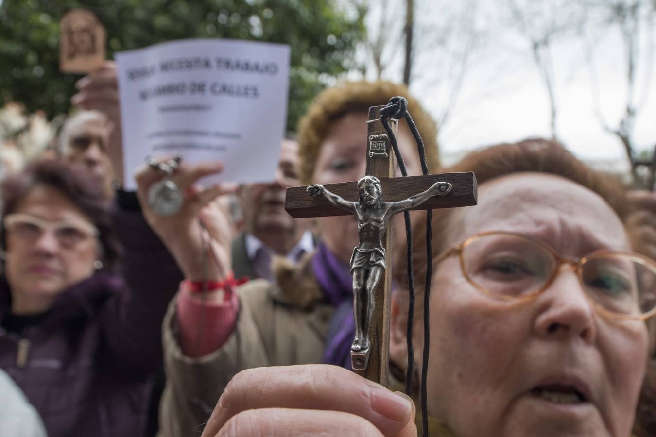 La movilización contra la ofensiva anticatólica, en imágenes