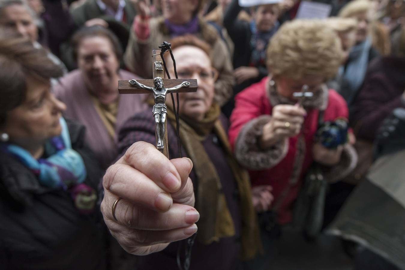 La movilización contra la ofensiva anticatólica, en imágenes