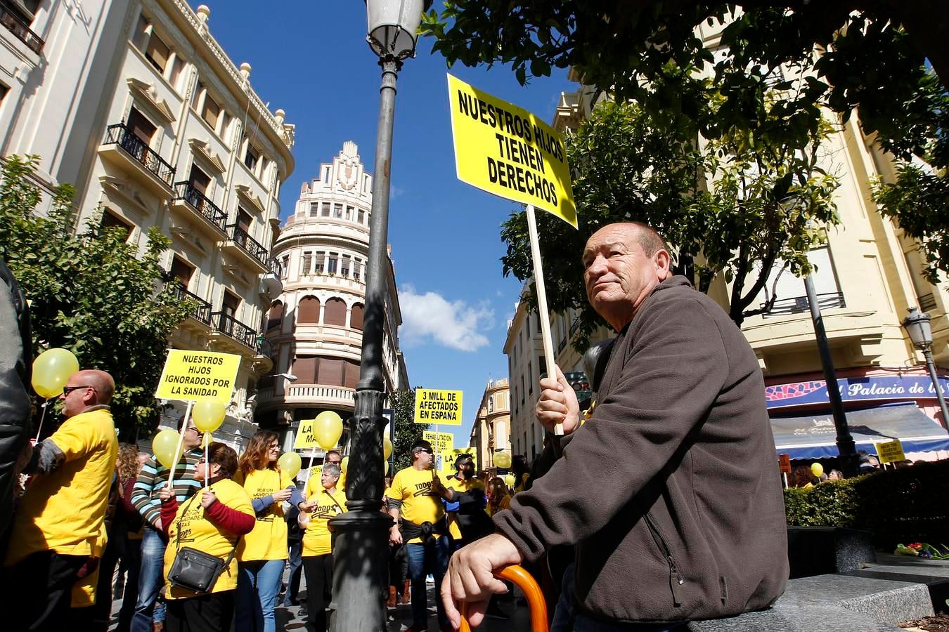 La marcha «amarilla» para sacar las enfermedades raras de su invisibilidad