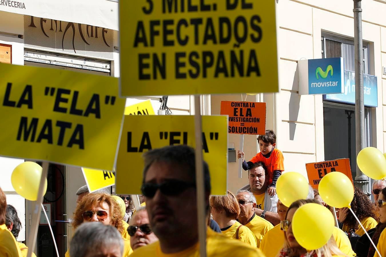 La marcha «amarilla» para sacar las enfermedades raras de su invisibilidad