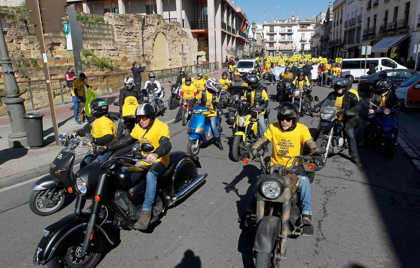 La marcha «amarilla» para sacar las enfermedades raras de su invisibilidad