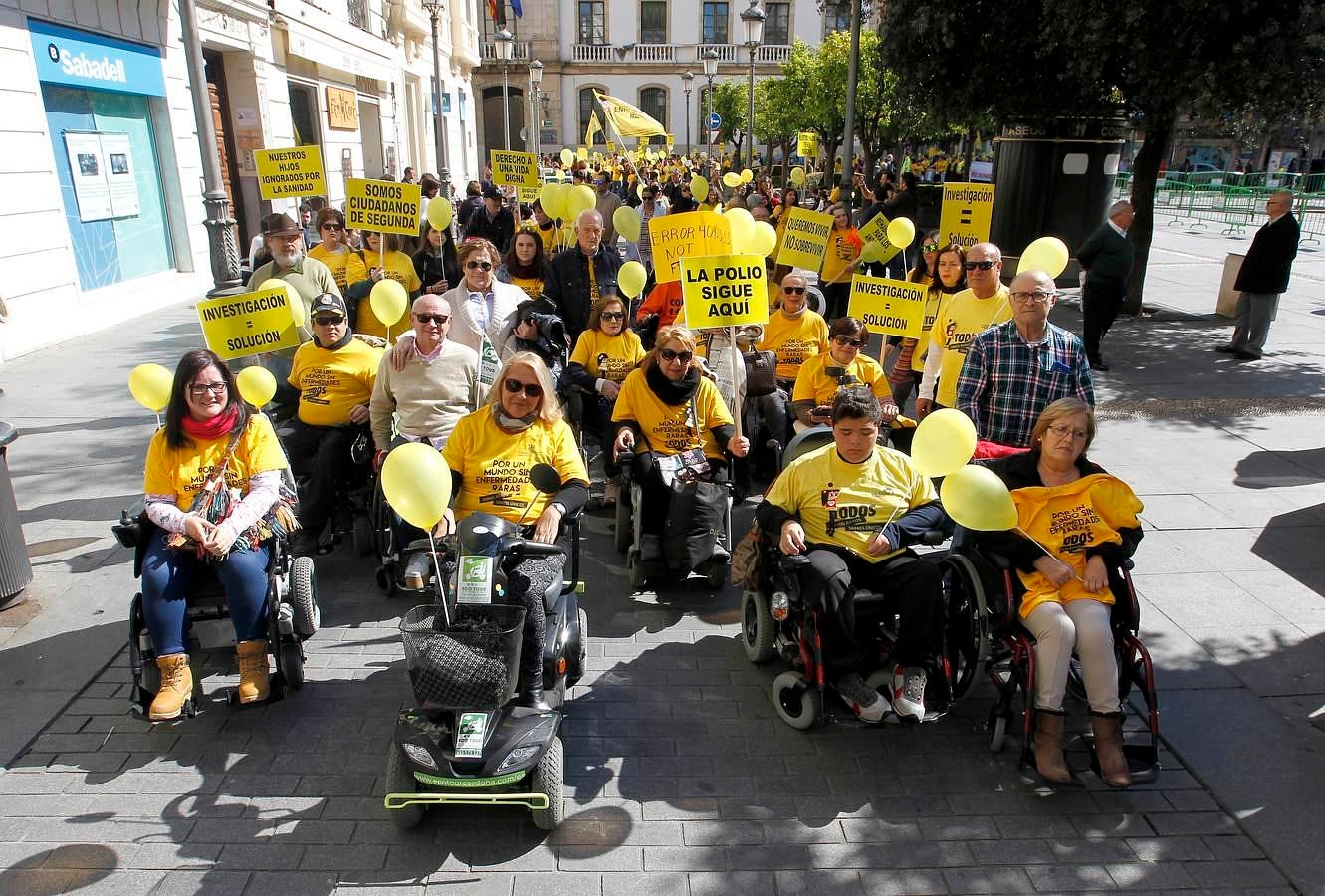 La marcha «amarilla» para sacar las enfermedades raras de su invisibilidad