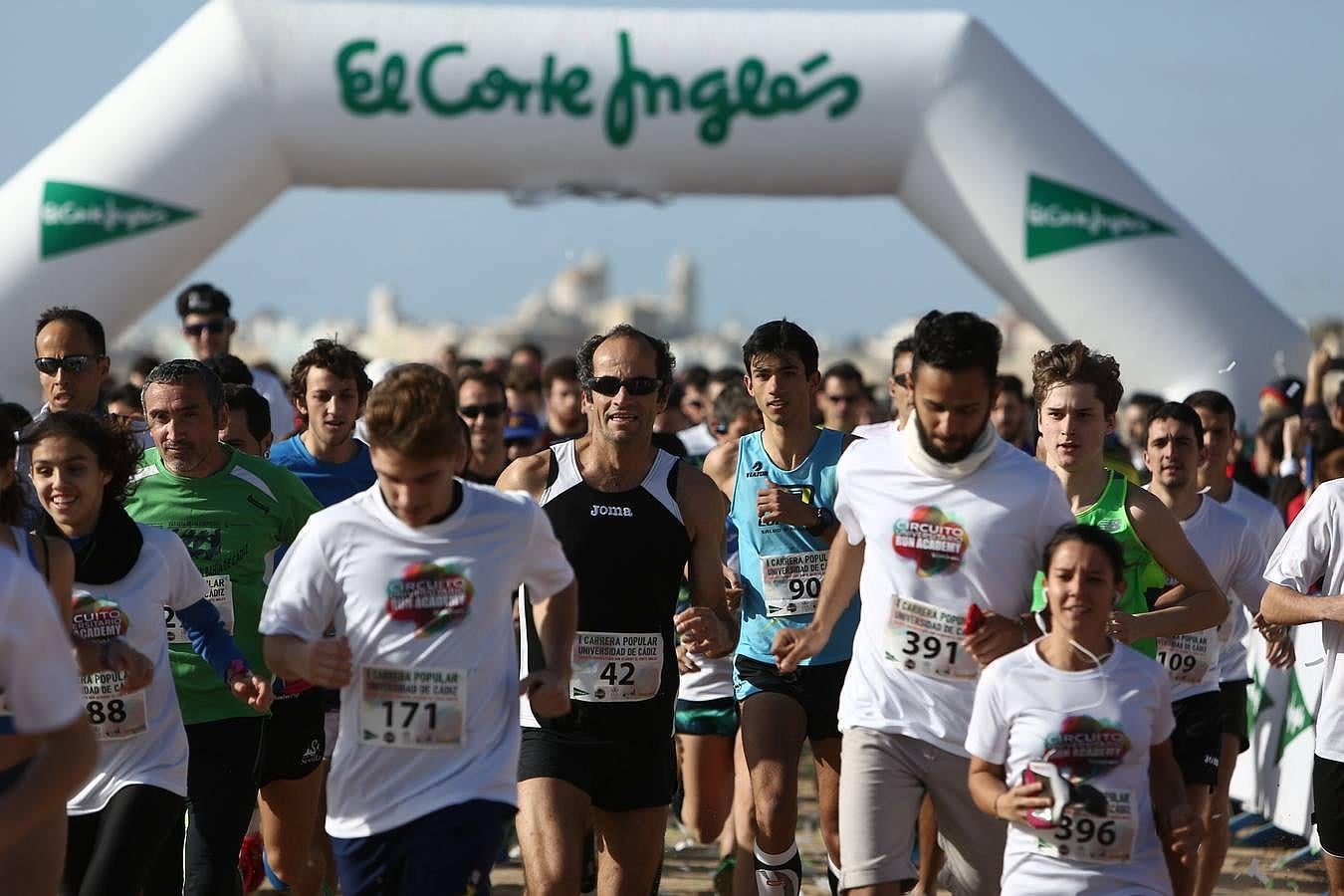 I Carrera Popular Universidad de Cádiz - Circuito Universitario Run Academy El Corte Inglés