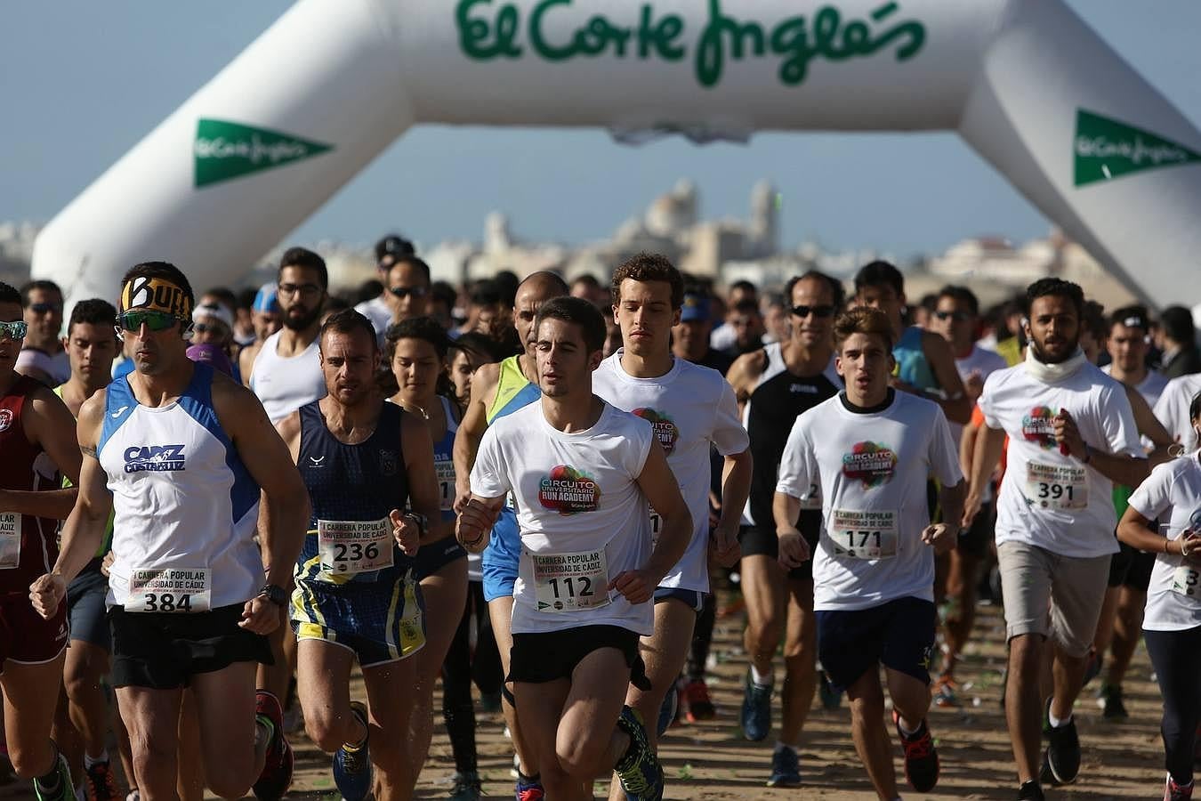 I Carrera Popular Universidad de Cádiz - Circuito Universitario Run Academy El Corte Inglés