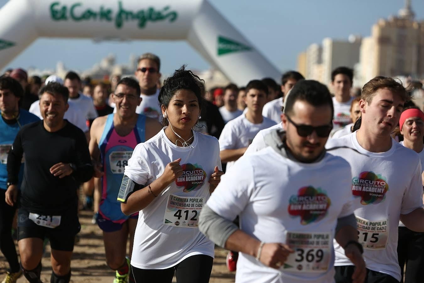 I Carrera Popular Universidad de Cádiz - Circuito Universitario Run Academy El Corte Inglés