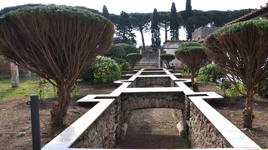 Casa de Giula Felice, un «spa» romano que conserva hasta las tuberías. 