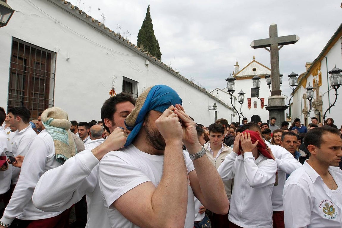 La estación de penitencia de la Paz, en imágenes