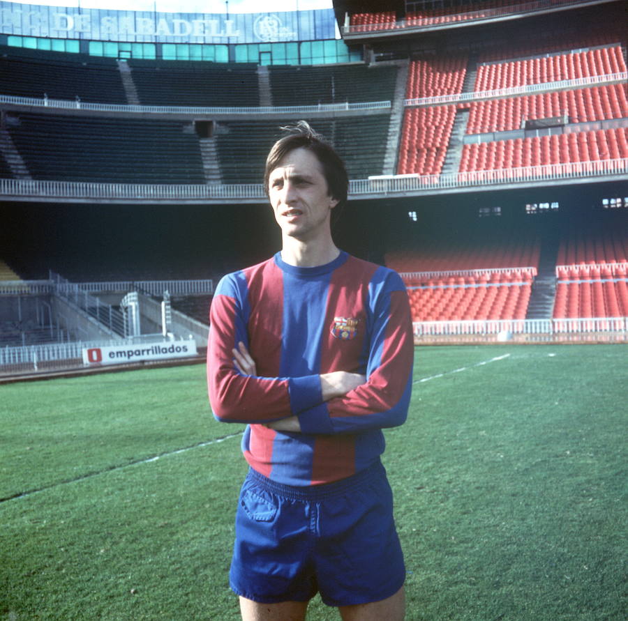 La vida de Johan Cruyff en imágenes