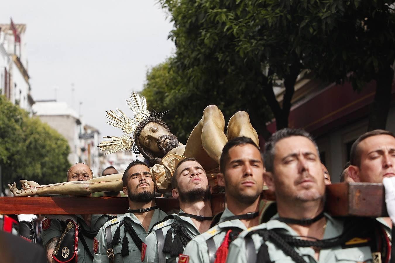 El histórico vía crucis del Cristo de la Caridad