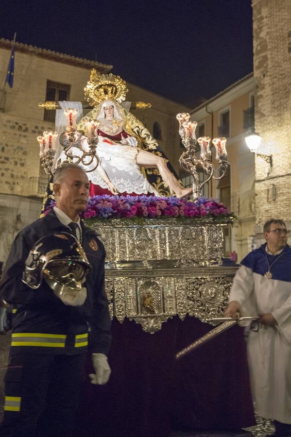 Viernes Santo, siete cofradías por las calles de Toledo