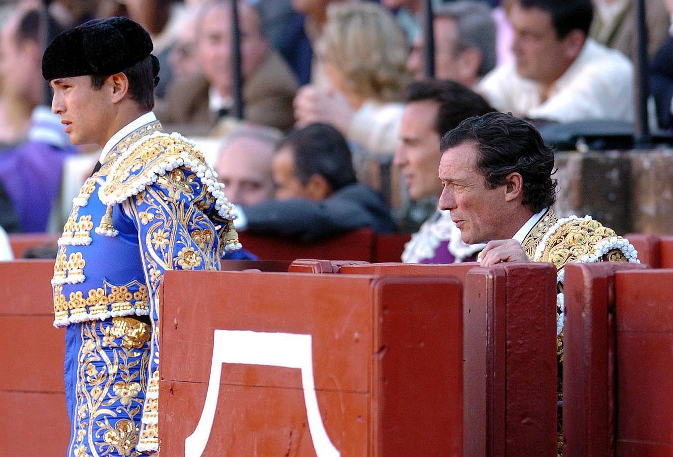 El romance de José María Manzanares con Sevilla, foto a foto