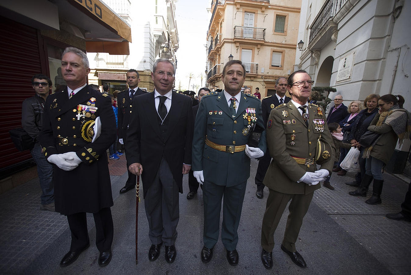 Santo Entierro el Sábado Santo en Cádiz. Semana Santa 2016