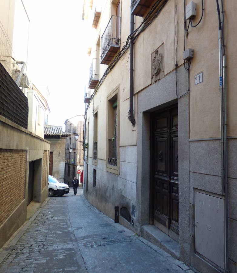 Lugar donde estuvo la primera sede del Casino en la calle de la Sillería, 1. 