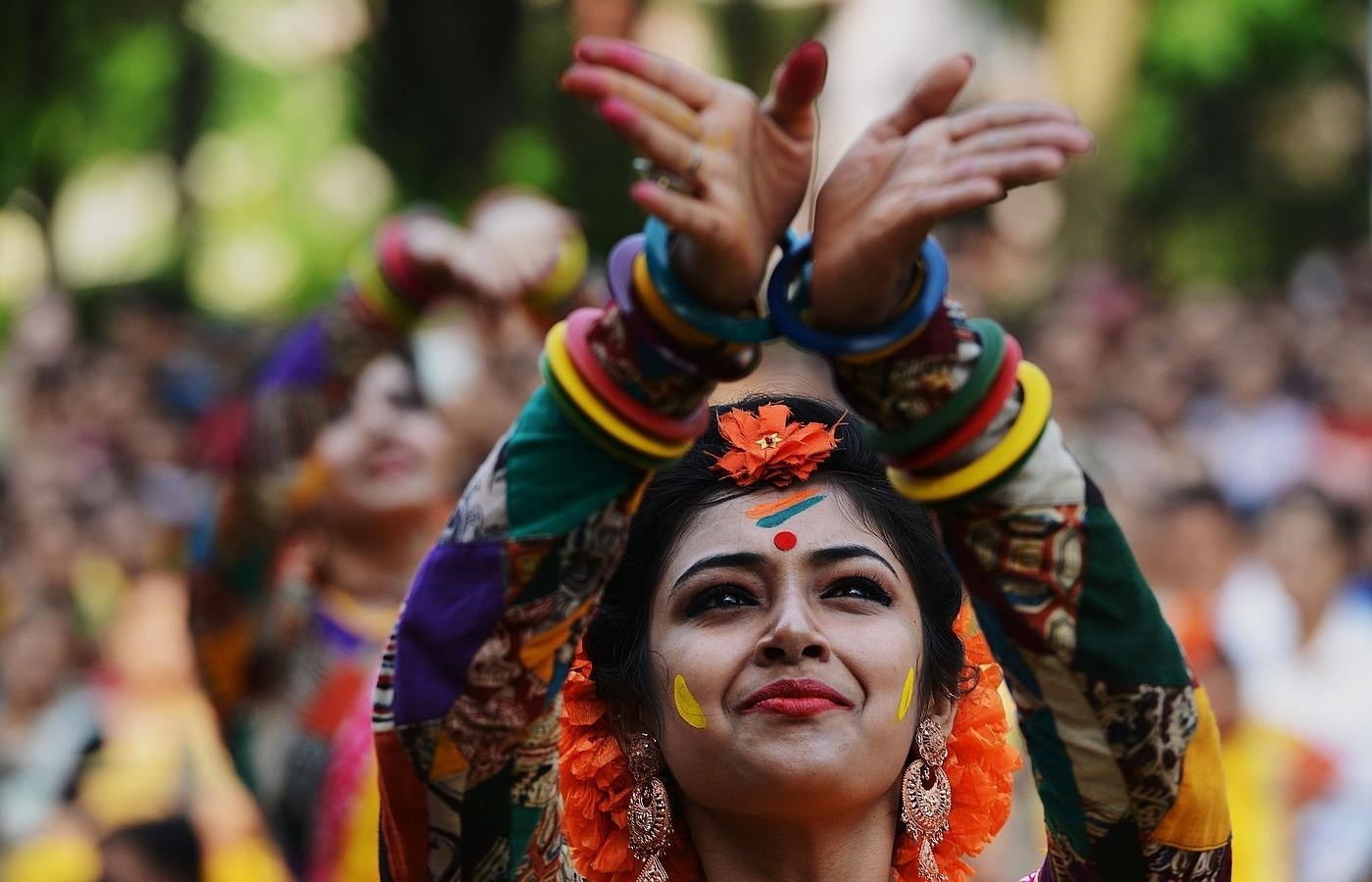 El fabuloso estallido de colores del festival Holi