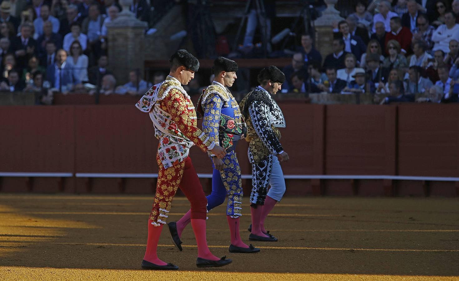 Paseíllo de las figuras en Sevilla. 