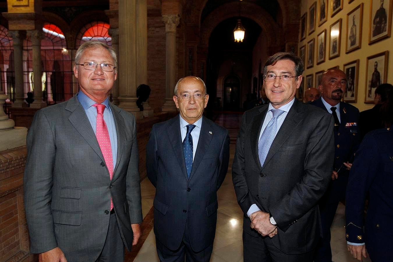 Joaquín López-Sáez, Manuel del Valle Arévalo y Rafael Carmona Ruiz