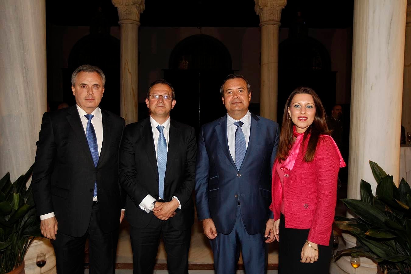 Antonio Bernal López, Rafael Palacios Bejarano, Juan Carlos Hernández Buades e Isabel Escartín