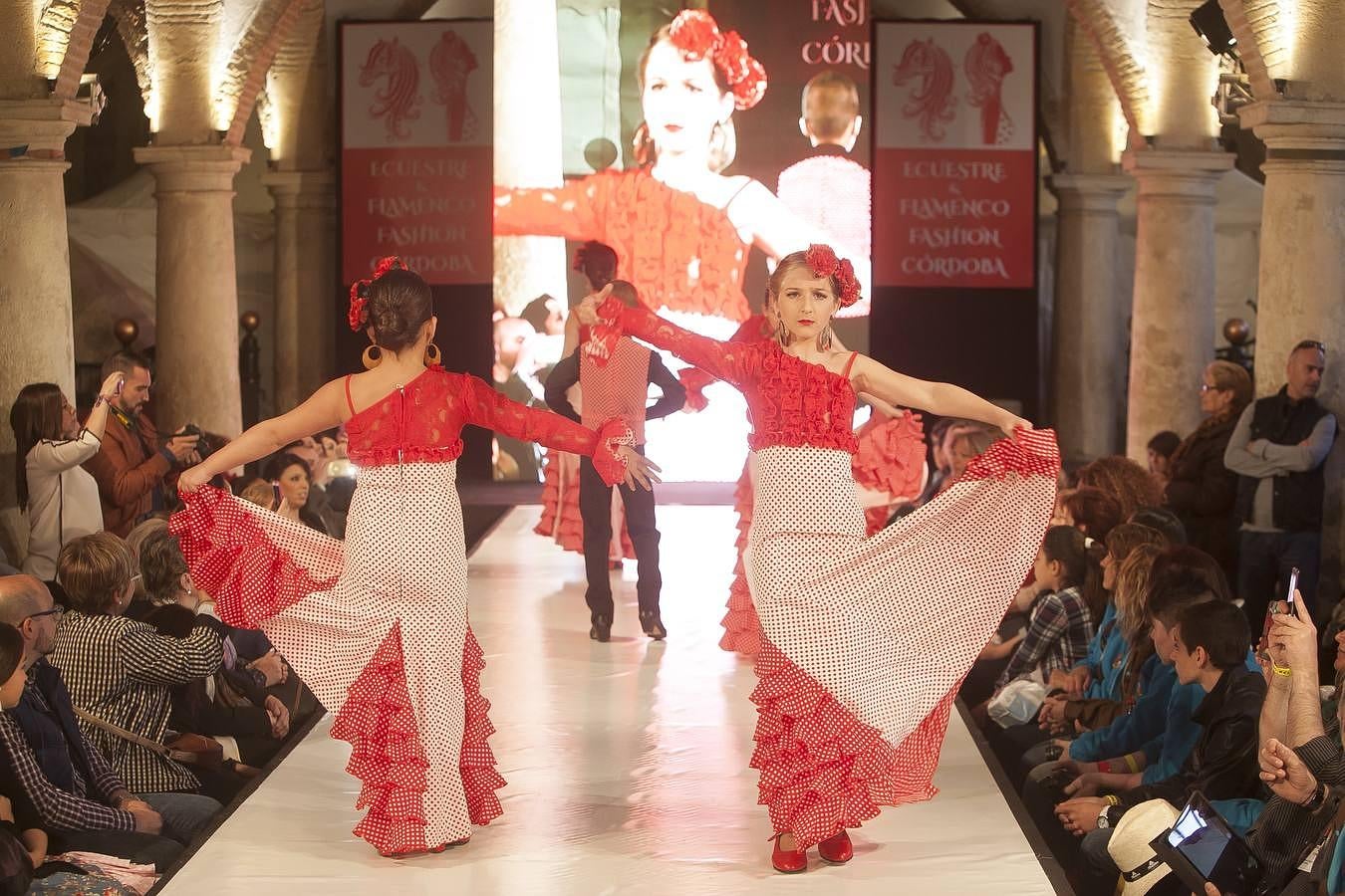 Los pequeños en la «Ecuestre y Flamenco Fashion»