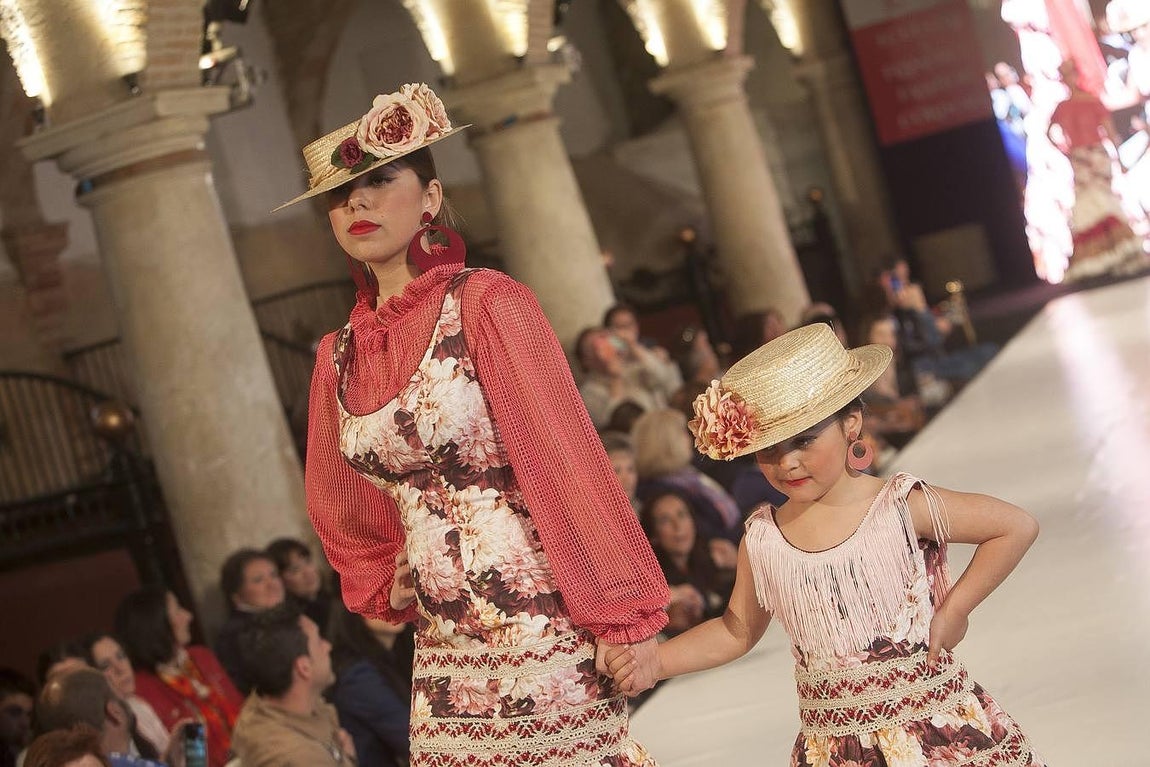 Los pequeños en la «Ecuestre y Flamenco Fashion»