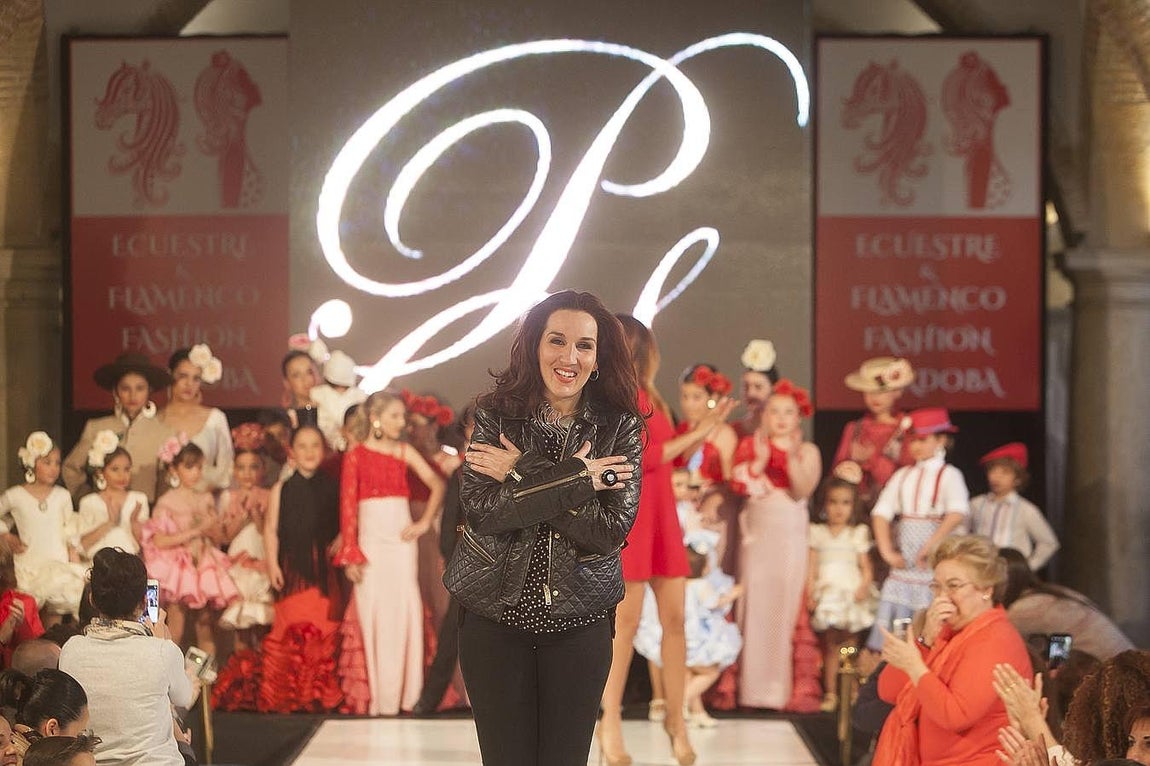 Los pequeños en la «Ecuestre y Flamenco Fashion»