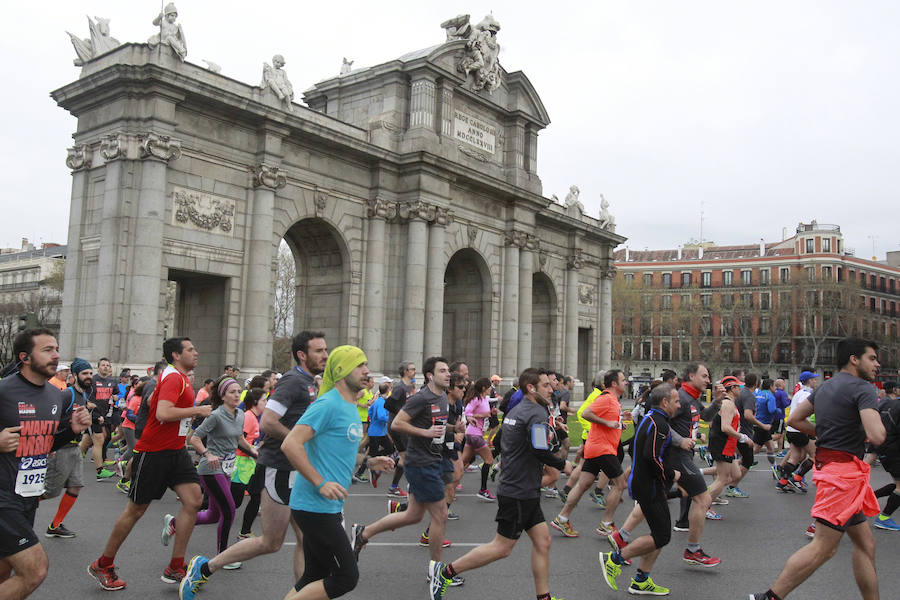 Lo mejor de la media maratón de Madrid, en imágenes