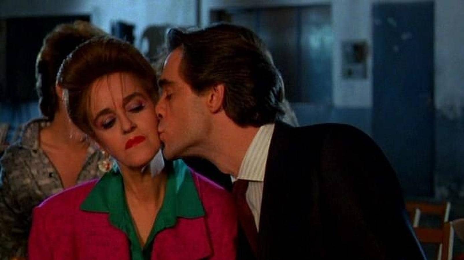 La fallecida actriz y Nacho Martínez en la película «Matador» (1986)
