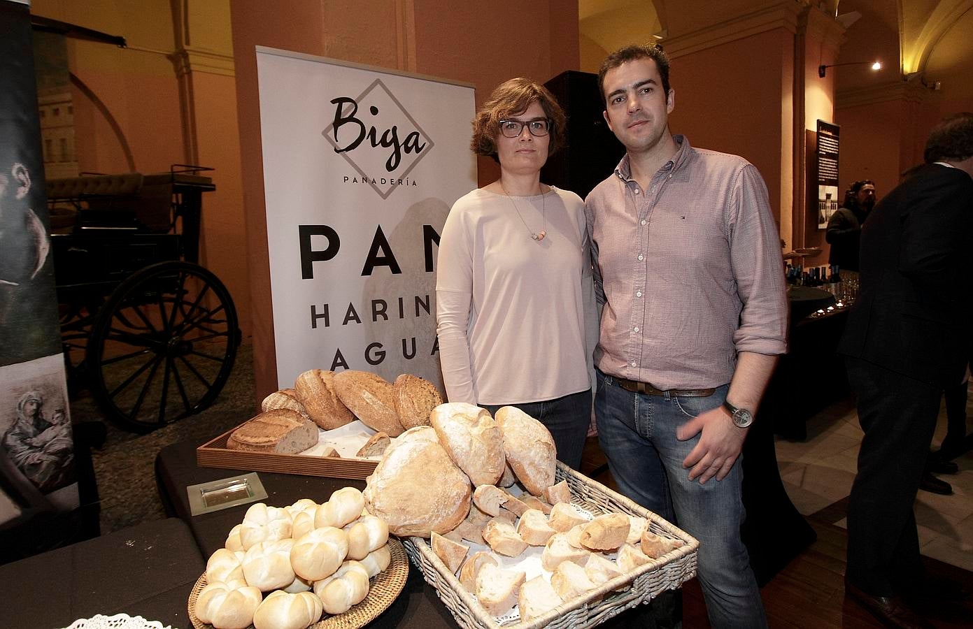 Rocío Tamayo y Carlos Lucena (Panadería Biga)