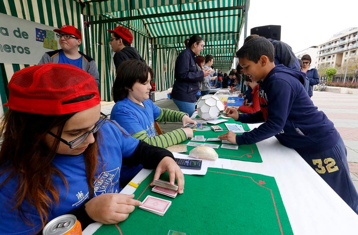Matemáticas en la calle, en imágenes