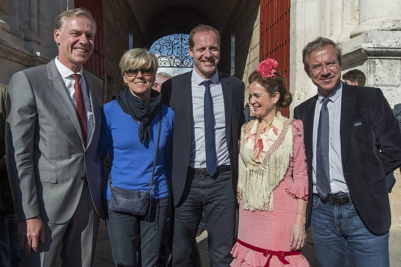 Richard Weissend, Catherine Prudhomme, Christian Prudhomme, Mercedes Bayle y Eric Baile