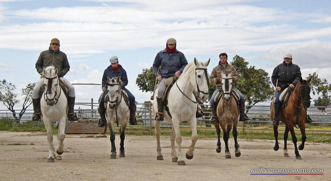 Los hombres del campo. 