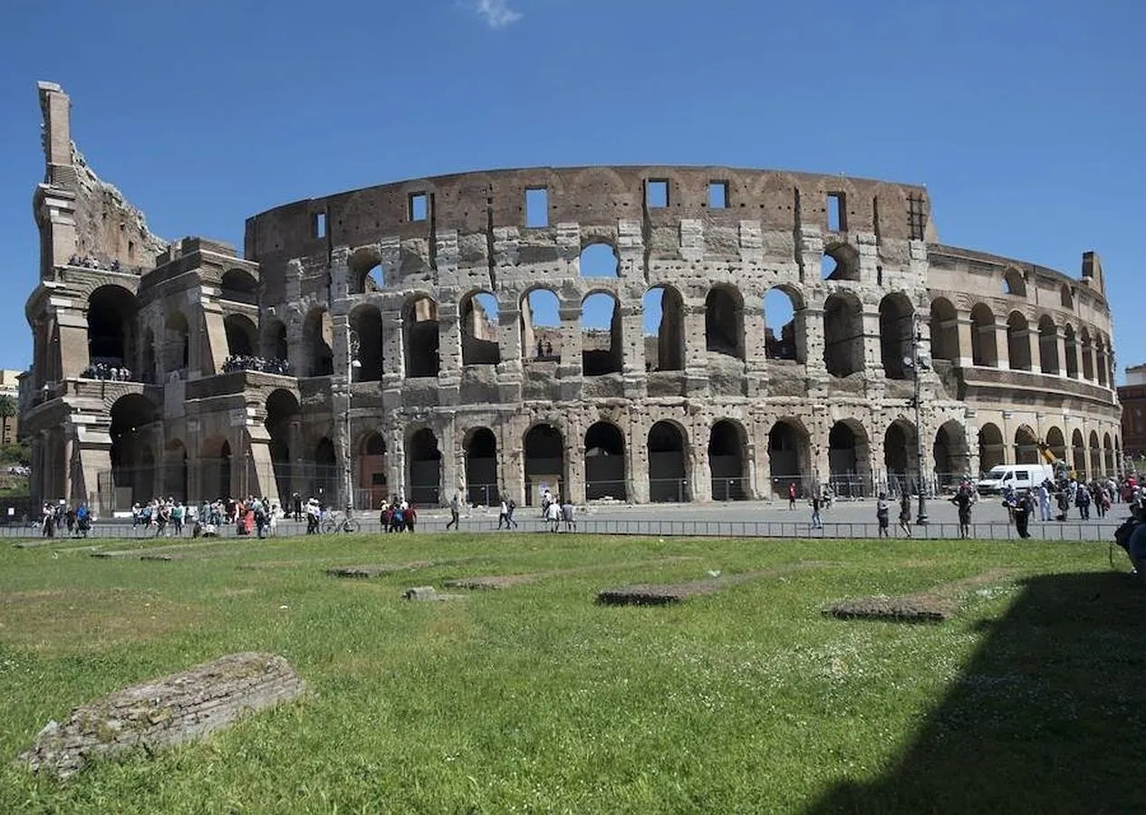 El Coliseo es uno de los monumentos más visitados de Italia. 