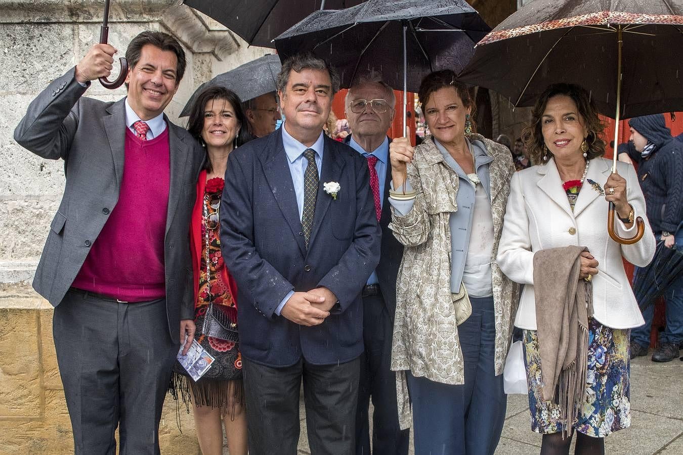 Enrique Riaguas, Mari Carmen Vidal-Aragón, Agustín Vidal-Aragón, Ramón Soler, Lucila Rodríguez de Austria y María Dolores Ciurana