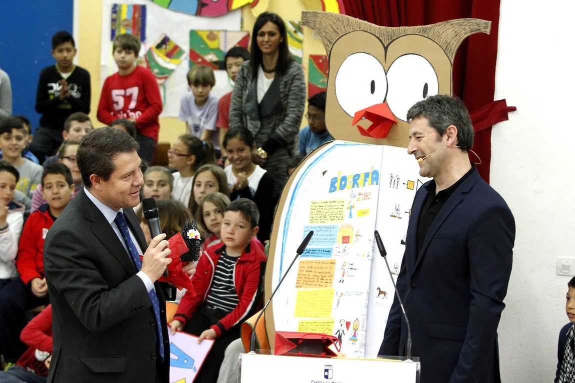 Los alumnos del colegio Jamie de Foxá celebran el Día del Libro