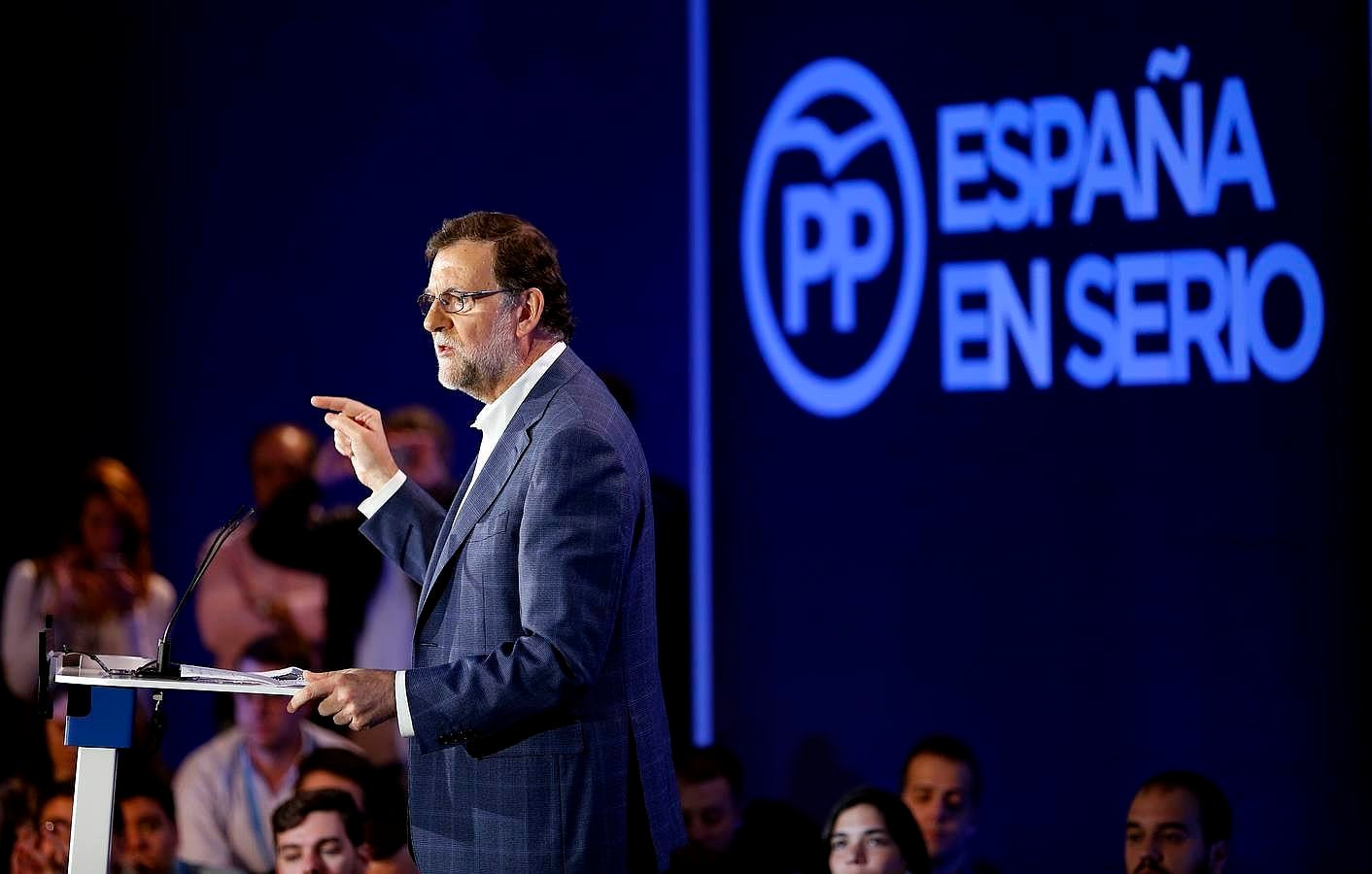 En imágenes, el paso de Mariano Rajoy por Córdoba