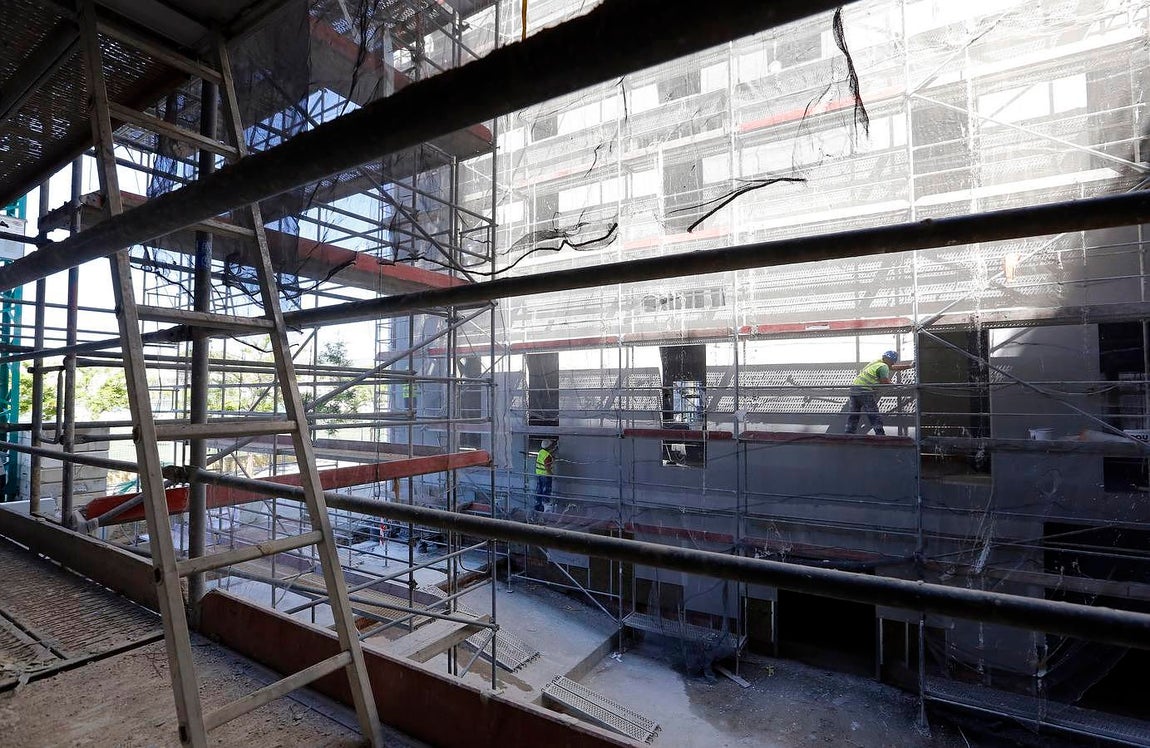 Así van las obras de las futuras instalaciones judiciales