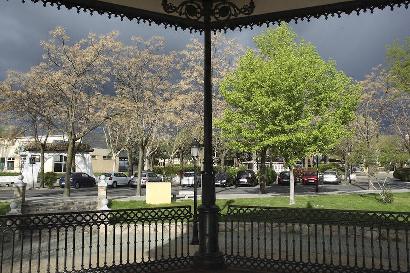 9. Vistas de los Jardinillos de Brunete desde el templete