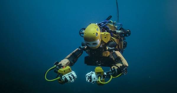 Viaje a las profundidades con el robot subacuático