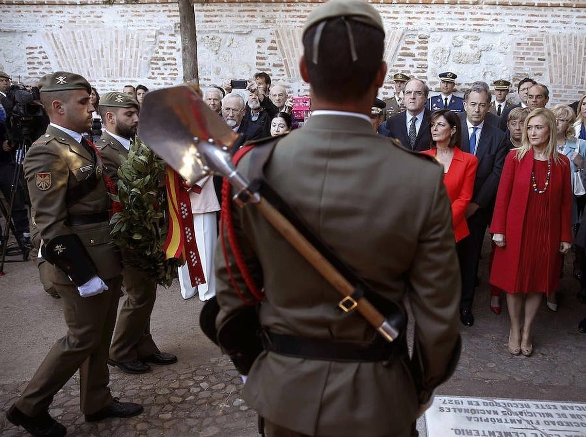 4. Homenaje a los caídos en 1808 en el cementerio de La Florida