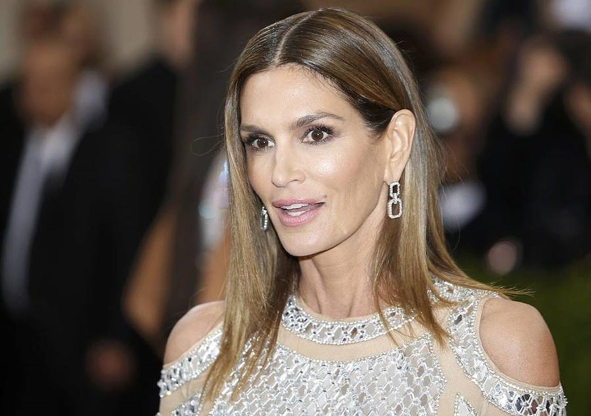 La modelo Cindy Crawford. 