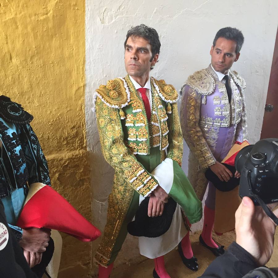 José Tomás y José Mari Manzanares. 