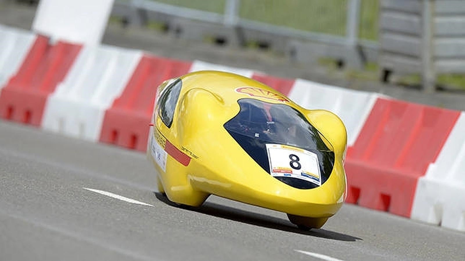 Los coches del año pasado en el Shell Eco-marathon de Roterdam