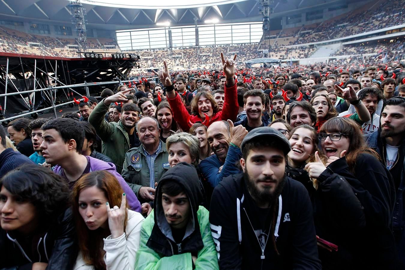 El concierto de AC/DC, en imágenes