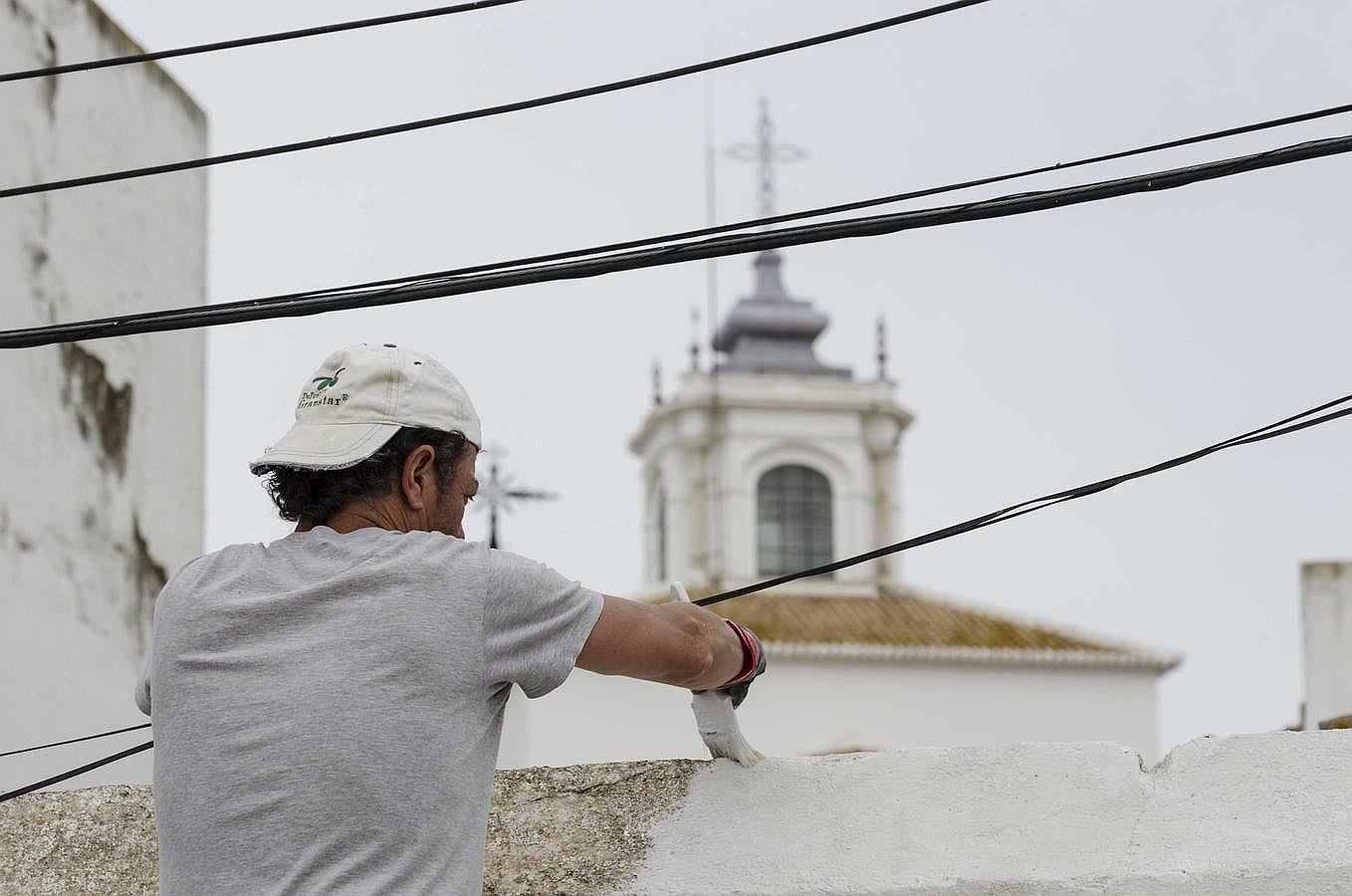 Así está la aldea del Rocío en el inicio de la romería