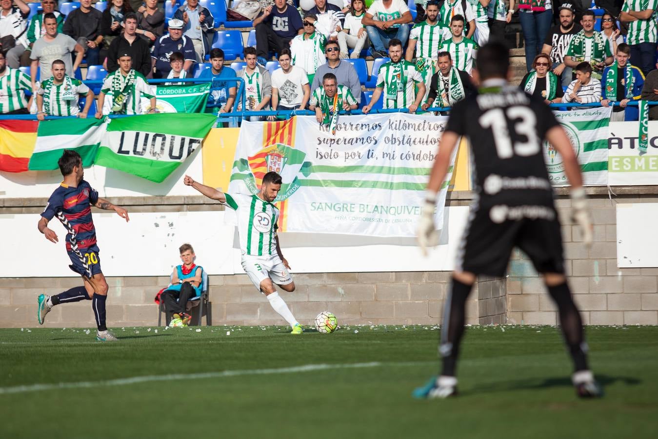 Derrota blanquiverde en Cataluña. 