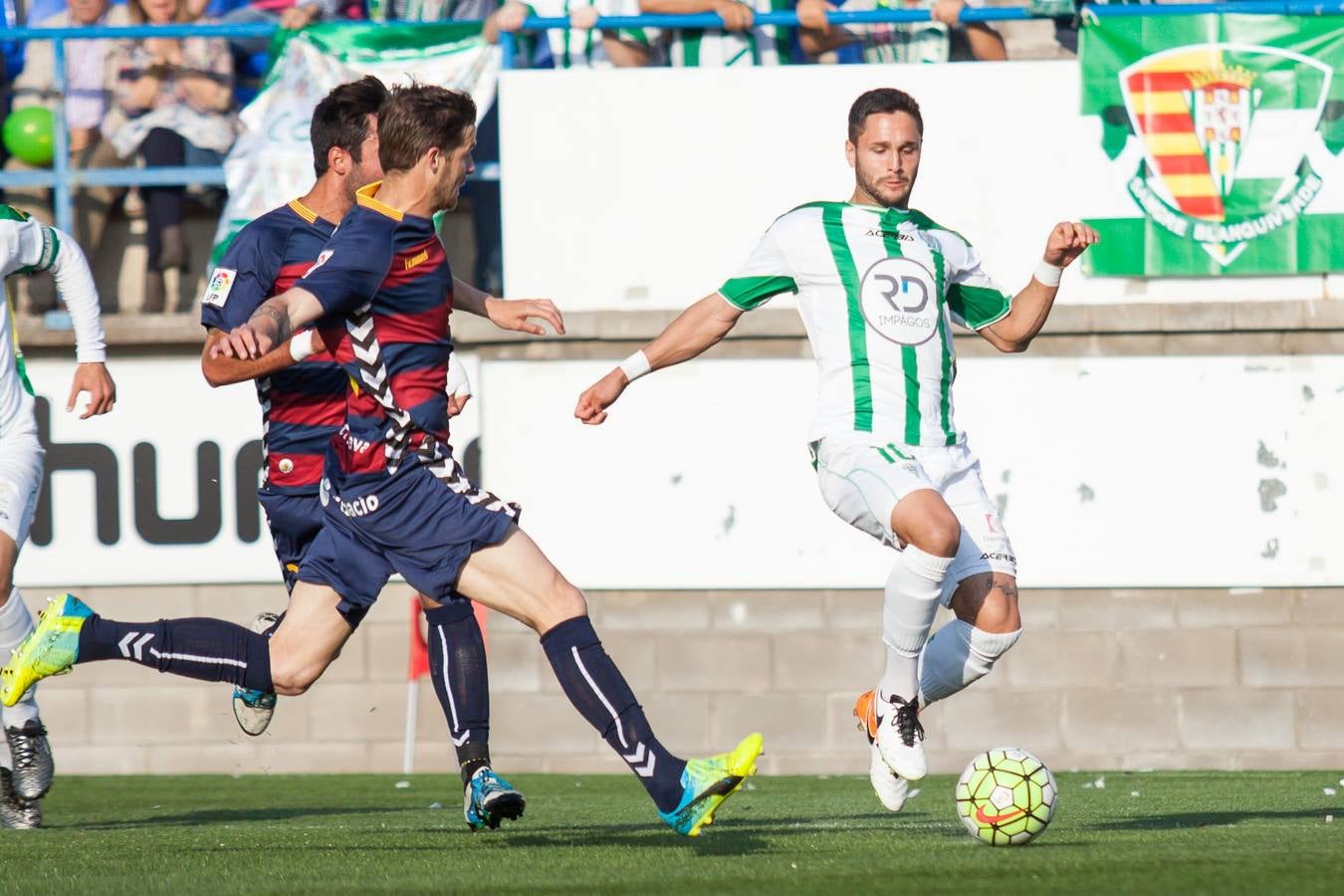 Derrota blanquiverde en Cataluña. 